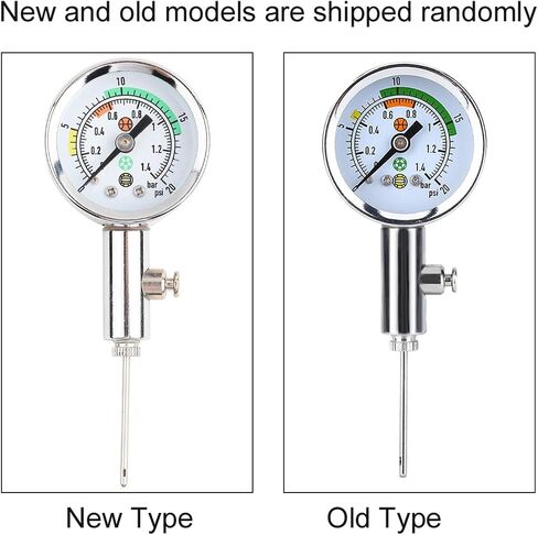 Ball Pressure Gauge, Basketball Air Guage, Stainless Steel Accurate Air Pressure Gauge for Football Soccer Basketball Volleyball and Other Balls in Saudi Arabia