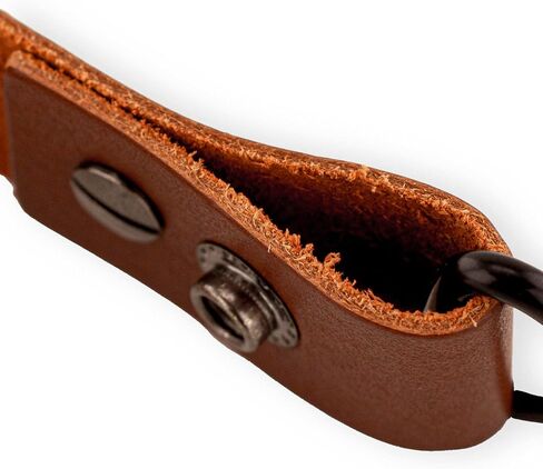 Brute Strength - Leather Straps with Hooks - Cognac - 2X - Full Grain Leather - Mommy Hook - Stroller Clip - Bag Hook - Leather Hooks - Leather s Hooks - Black s Hooks - Similar to S-Hooks in Saudi Arabia