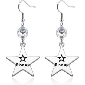 ارتفاع القرط الموسيقية القرط مجوهرات برودواي عاشق هدية برودواي الموسيقية مستوحاة هدية المسرح مجوهرات هدية لها in Kuwait