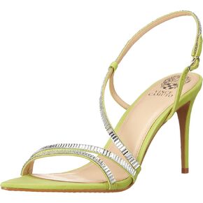 Vince Camuto Women's Antinie Crystal Strap High Heel Heeled Sandal