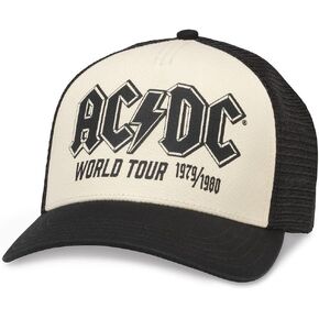 AMERICAN NEEDLE ACDC Officially Licensed Adjustable Baseball Hat