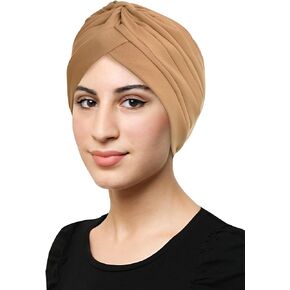 Turban Hat Cap for Women Stylish Cotton Chemo Hair Loss Beanie Hat Caps