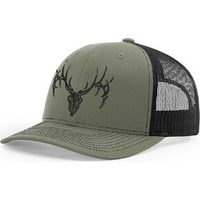 قبعة سائق الشاحنة HORN GEAR - إصدار قبعة جمجمة الغزلان (لودن/أسود) in Kuwait