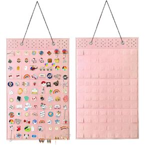 Wall Hanging Brooch Pin Organizer,Pin Collection Display Case,Pin Board For Enamel Pins,Holds Up to 170 Pins.(Not Include any Accessories)