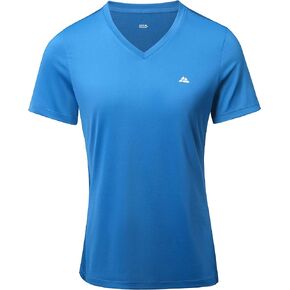 DANISH ENDURANCE Women's Fitness T-Shirt, V-Neck Gym Top, Activewear, Workout Shirt for Sports, Yoga