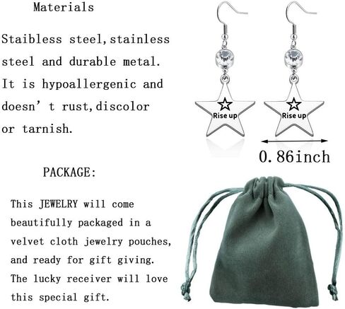 ارتفاع القرط الموسيقية القرط مجوهرات برودواي عاشق هدية برودواي الموسيقية مستوحاة هدية المسرح مجوهرات هدية لها in Kuwait