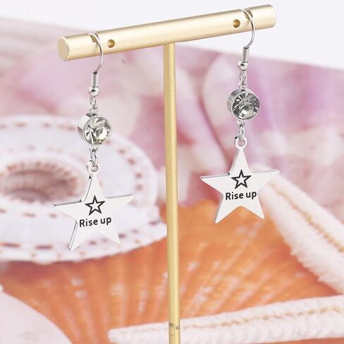 ارتفاع القرط الموسيقية القرط مجوهرات برودواي عاشق هدية برودواي الموسيقية مستوحاة هدية المسرح مجوهرات هدية لها in Kuwait