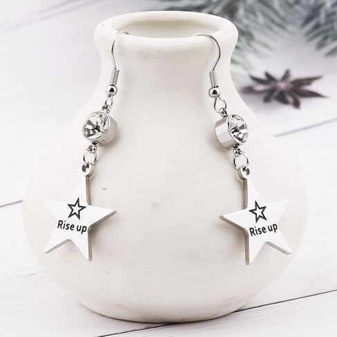 ارتفاع القرط الموسيقية القرط مجوهرات برودواي عاشق هدية برودواي الموسيقية مستوحاة هدية المسرح مجوهرات هدية لها in Kuwait