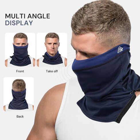 Aiiwer All Season Neck Gaiter UPF 50 Face Mask Cooling Neck Gaiter Ski Mask for Women Men, Neck Gaiter Sun Protection Breathable Face Cover Scarf Mask for Cycling Hiking Hunting Fishing Ski Sports in Saudi Arabia
