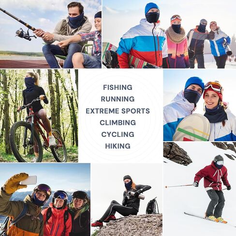 Aiiwer All Season Neck Gaiter UPF 50 Face Mask Cooling Neck Gaiter Ski Mask for Women Men, Neck Gaiter Sun Protection Breathable Face Cover Scarf Mask for Cycling Hiking Hunting Fishing Ski Sports in Saudi Arabia