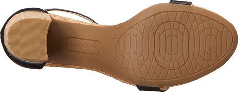 Bandolino Women's Armory Heeled Sandal, Black 002, 7 in Saudi Arabia