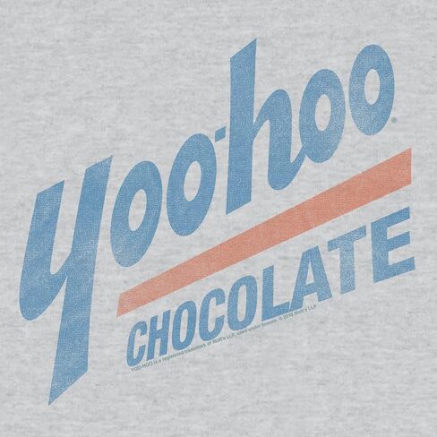 Tee Luv Men's Retro Yoo-hoo Logo T-Shirt - Faded Yoo Hoo Chocolate Shirt in Saudi Arabia