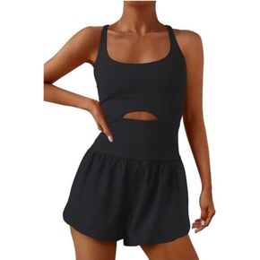 AuroraBTQ Women Athletic Jumpsuit FP Free Romper Movement Romper Workout Yoga Gym Outfit Preppy Athletic Righteous Onesie