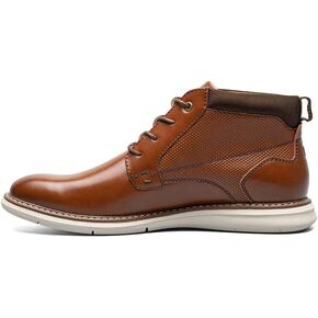 Nunn Bush Men's Chase Plain Toe Chukka Contemporary Fashion Boot Ankle