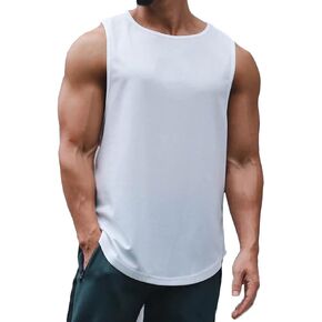 Magiftbox Mens Workout Muscle Tanks Gym Vest Fitness Jogging Sports Mesh Cool Tank Tops Quick-Dry T52T53