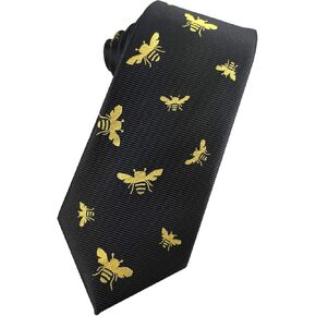 ربطات عنق رجالي من KOOELLE على شكل طائر النحل والثعلب والغزال والأسد والحيوانات البرية من قماش الجاكار in Kuwait