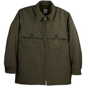 Big and Tall Merino Wool Jacket for Hunting, Shooting, and Outdoor Wear to Size 3X Made in Canada