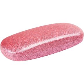 Hard Shell Shiny Glasses Cases Eyeglasses Sunglasses Case with Matching Cleaning Cloth