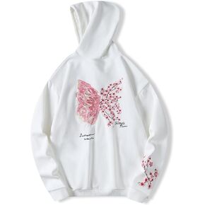 Unisex Dragon Hoodie Heavyweight Embroidered Streetwear Dragon Sweatshirt Japanese Style