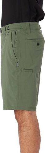 Mens Trvlr Expedition Hybrid Shorts, Dark Olive, 36 in Saudi Arabia