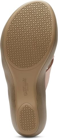 Eastland Women's Poppy Slide Sandal, Peach, 10 in Saudi Arabia