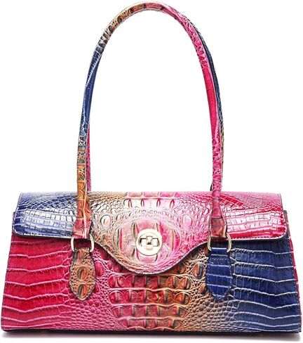 Makcr Joacbv Leather Crocodile Pattern Crossbody for Women High-value Bucket Bag Coin Shoulder Purse in Saudi Arabia