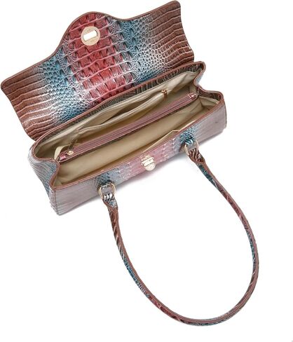 Makcr Joacbv Leather Crocodile Pattern Crossbody for Women High-value Bucket Bag Coin Shoulder Purse in Saudi Arabia