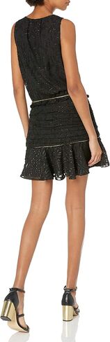 Ramy Brook Women's Ensley Gold Foil Detail Mini Dress in Saudi Arabia