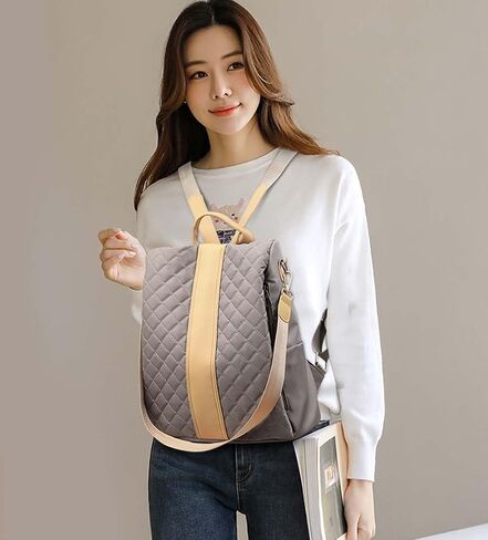 Backpack for women, anti-theft travel backpack for women, Oxford cloth, casual one shoulder dual purpose backpack in Saudi Arabia