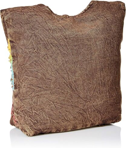 حقيبة يد وحقيبة ظهر بتصميم بوهيمي ومفروزة بنمط ممزق in Kuwait