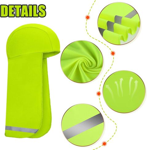 4 Pieces Sun Shade Hat Neck Shade Sun Shade Hat Cooling Skull Cap in Saudi Arabia