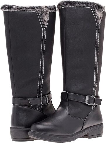 Women's Patty Insulated Waterproof Snow Winter Boots with Zipper in Saudi Arabia