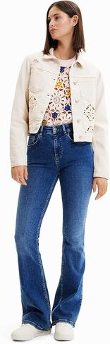 Desigual Women's Woman Denim Trucker Jacket in Saudi Arabia