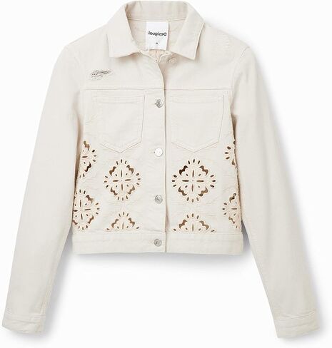 Desigual Women's Woman Denim Trucker Jacket in Saudi Arabia