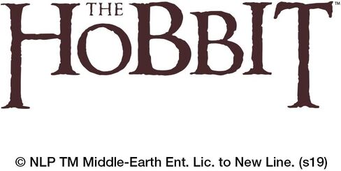 Black Leather The Hobbit Battle of The Five Armies Logo Keychain in Kuwait