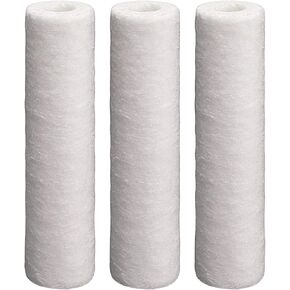 Culligan Spun Poly Cartridge P1 Whole House Premium Water Filter, 8,000 Gallons, 2-Pack, White (Вundlе оf 3)