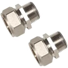 Maxline M8005 Straight Fitting for 3/4-Inch Tubing with 1/2-Inch Male NPT Thread