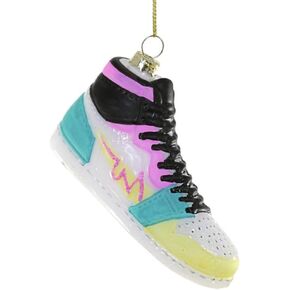 Cody Foster & Co High Top Sneaker Blown Glass Hanging Ornament GL-101