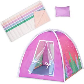 Glitter Girls– Campfire & Portable BBQ Grill Set – Marshmallows, Toasting Sticks, and Play Food – 14-inch Doll Accessories for Kids Ages 3 and Up – Children’s Toys