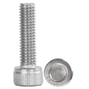 2pcs M6-1 x 120mm Lengthen Hex Socket Head Cap Screws,18-8 Stainless Steel Bolts, Full Thread