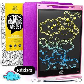 Essy Kids 12“ LCD Writing Tablet for Kids Drawing Tablet Kids Writing Tablet LCD Drawing Tablet for Kids Toddler Writing Tablet Kids Drawing Board