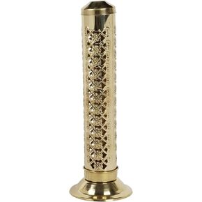 Brass Incense Burner Holder/Incense Stick Holder Tower Stand Agarbatti Stand Holder, Gift for Aromatherapy- Zen- Spa- Vastu- Reiki