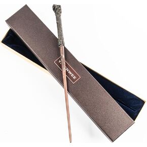 Death Eater Magic Wand, Handmade Resin Steel core as Halloween, Christmas, Birthday Party Favors and Magical Dress up Role Play Prop
