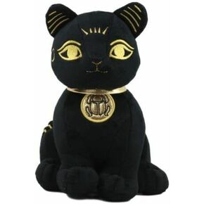 Ebros Gift Classical Gods of Egypt Bastet Cat Feline Goddess of Home and Protection Figurine Medium Sized Soft Collectible 10" Tall Egyptian Historical Decor