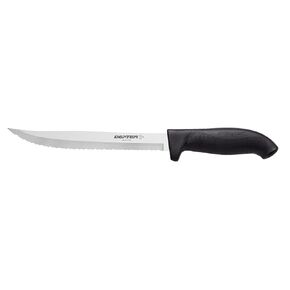 8" Tiger-Edge Slicer with Black Handle, White