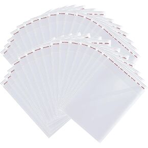 13" x 19" Large Resealable Cellophane Bags 300 pcs, Self Sealing Clear Bags for Packaging Products Self-adhesive Cello Bags for Clothes, T-shirts, Pants and Gifts, 300 ct in Bulk