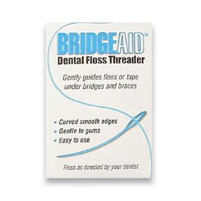 Floss Aid TDPS Bridge Aid Dental Floss Threader (Pack of 1000)