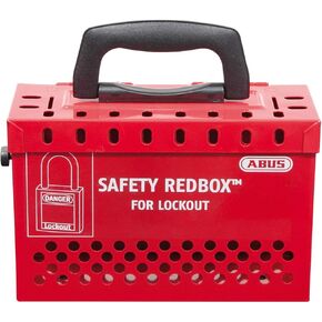 ABUS B835 Safety Lockout Box, Red
