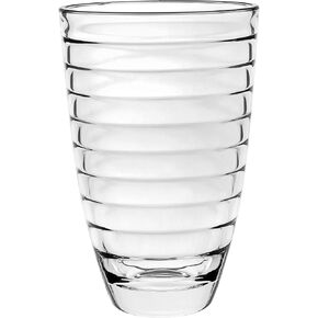 Barski European Glass Designed Vase, 9.5" H, Made in Europe