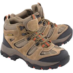 Milwaukee Leather Men's Brown Suede Lace-Up Waterproof Outdoor Hiking Boots MBM9150